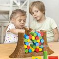 Kids Balance Tower Board Game Stacking Blocks Puzzle Toy Family Games Save The Collapsing Squirrel For Toddlers  . 