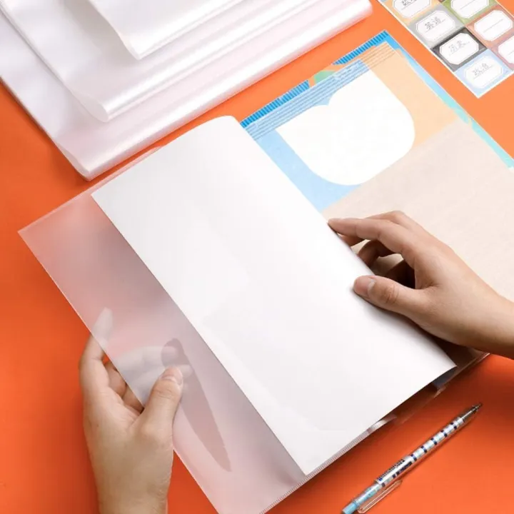 22K/16K/A4%20Transparent%20Waterproof%20Plastic%20Book%20Sleeve%20Notebook%20Protector%20Book%20Cover%20for%20School%20Office%20Notebook%20Wrapping%20Supplies%20-%20Image%202