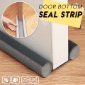 1 Pcs Door Bottom Sealing Strip Door Seal Gap Sound Proof Door Weather-strip. 