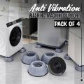 4 Pieces Washing Machine Drayer Machine Bases pad. 