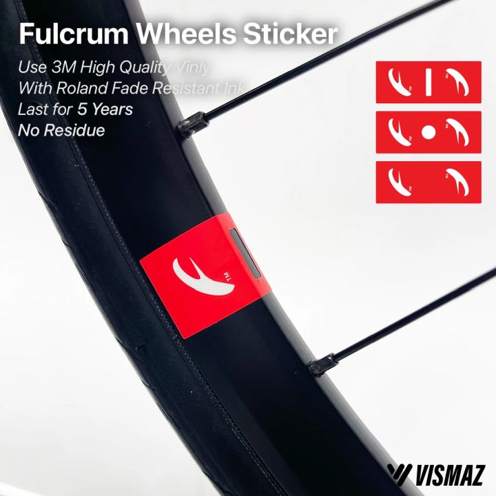 Red Rim Stickers Red Rim Decal Set – Wheel Stickers with Valve Stripe Style for Road ...