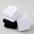5Pairs Brand Men Cotton New Style White Socks Men Soft Breathable Sports Long Socks Summer Winter for Male Socks Plus Size. 