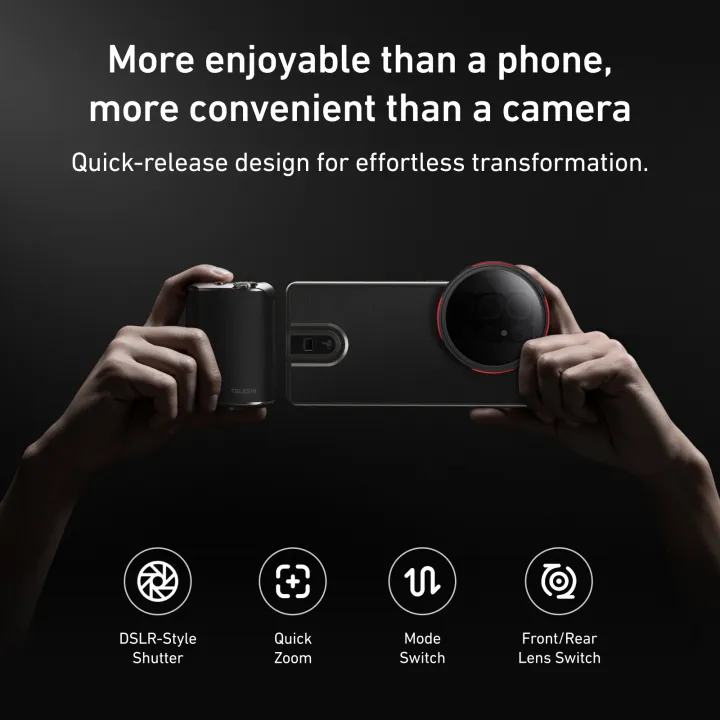 TELESIN%20Master%20Shooting%20Set%20Phone%20Camera%20Hand%20Grip%20Phone%20Holder%20CPL%20ND%202-32%20Filter%20Remote%20Handle%20For%20SAMSUNG%20Galaxy%20S25%20Ultra%20-%20Image%204