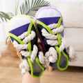 Dog Chewing Toy Squeaky Bite Resistant Puppy Chew Toy Teeth Grinding Canvas Shoes Knot Cotton Rope Dog Molar Chew Toy Supplies. 
