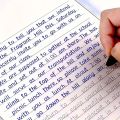3D italic English calligraphy exercise book - a reusable handwritten copy with complete letters and words for daily practice. 