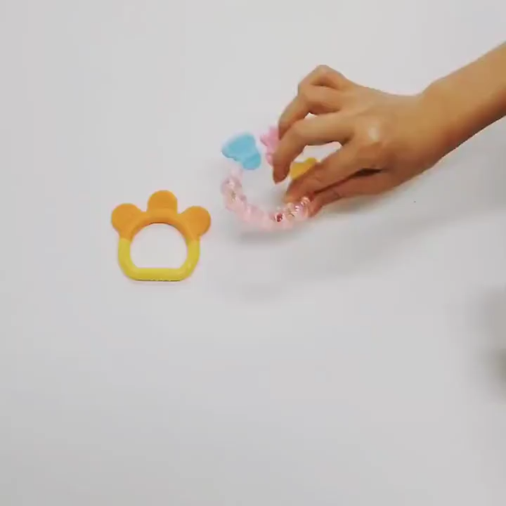 Silicone Baby Hand Teether CN-1pcs Baby Hand Teether