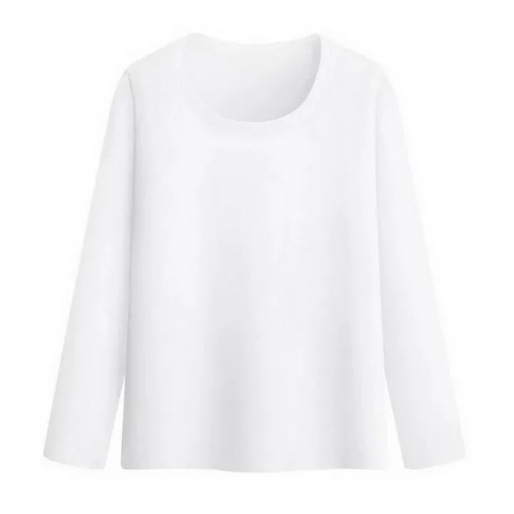 Thermal%20Underwear%20Women%20Bottoming%20Shirt%20Fleecing%20Winter%20Slim%20Basic%20Long-Sleeved%20T-Shirt%20Thin%20Velvet%20Heating%20Fiber%20Cropped%20Tops%20-%20Image%205