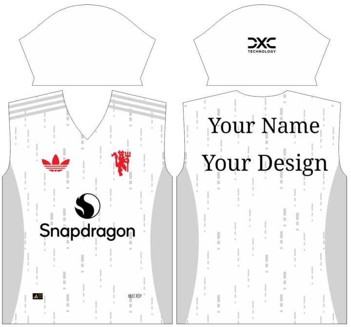 Customizable soccer jersey for official and training matches adult sizes