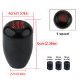 1Pcs 5 Speed Universal Car Gear Shift Knob For Manual Transmission Automatic Gear Level Shifter Gear Knob Auto Accessories. 