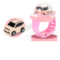 Children's Watch Remote Control Car Electric Alloy Mini Watch Car Parent Child Interaction 2.4G Remote Control Racing Toy .