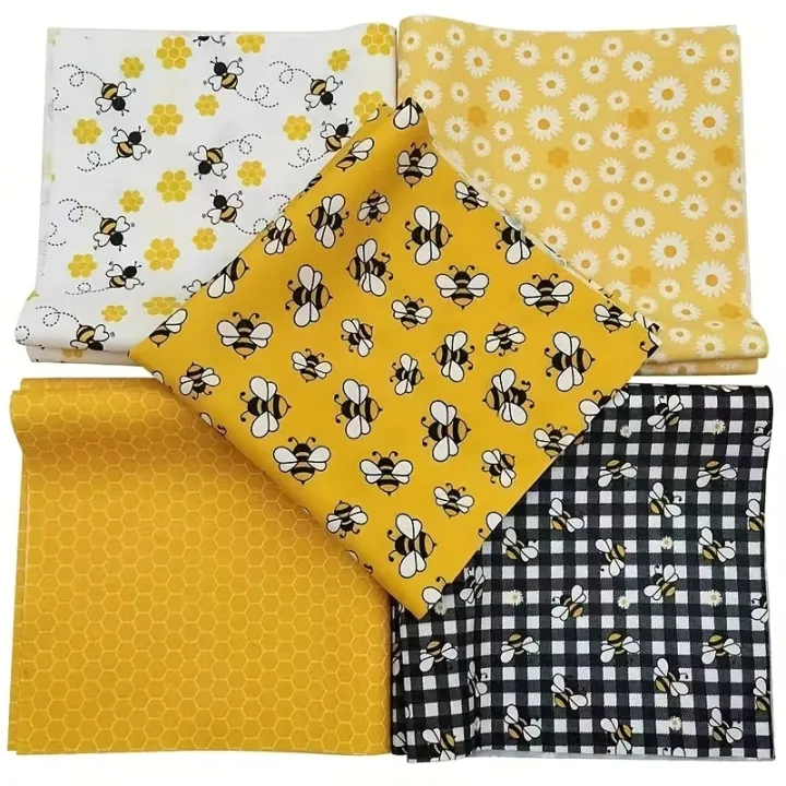 5pcs%20Fabric,%20Printed%20Fabric,%20%20PreCut%20Fabric;%20Sewing%20Supplies%20For%20Patchwork%20Sewing%20And%20DIY%20Clothing%20Crafts%20-%20Image%205