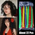 20× Plastic Spiral Perm Stick Heatless Hair Curler Women Curly Hair Rollers No Heat Curls Cold Perm Bar Barber Hair Styling Tool. 