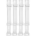 FallSweet 2/4/10/20PCS Adjustable Invisible Clear Bra Straps for Women  Transparent Elastic Shoulder Belt Lingerie Accessories. 
