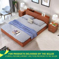 Andormahal stylish khat/bed Single with 2 bedside tables-Made Of Melamine Laminated Board(4 ft by 7 ft).