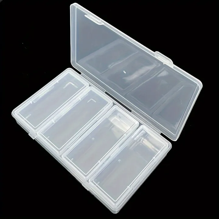 4%20Adjustable%20Dividers%20Clear%20Plastic%20Storage%20Organizer%20Box%20-%20Craft%20&%20Sewing%20Supplies%20Container%20with%20Removable%20Compartments%20-%20Image%205