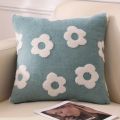 1PCS Flower Pillowcase Light Luxury Pillowcase BackrestCushion Couple Pillow Living Room Sofa Pillow Bed Headrest Pillowcase. 