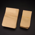 100pcs/lot 6x10cm Kraft Paper Bag Mini Envelope Candy Bags Snack Baking Seed Package Supplies Wrap Glue Box Wholesale.