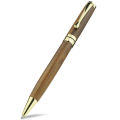 STONEGO Wooden Twist Ballpoint Pen, Retractable Roller Ball Pens Smooth Writing Signature Executive Business Ball Pen. 
