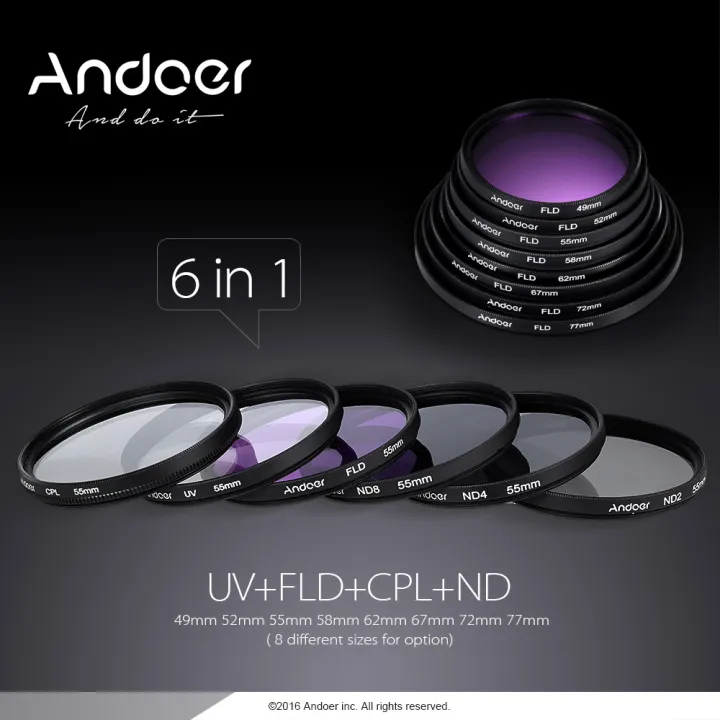 Andoer%2067mm%20Lens%20Filter%20Kit%20Tool%20UV+CPL+FLD+ND(ND2%20ND4%20ND8)%20with%20Carry%20Pouch%20/%20Lens%20Cap%20/%20Lens%20Cap%20Holder%20/%20Tulip%20&%20%20Lens%20-%20Image%203