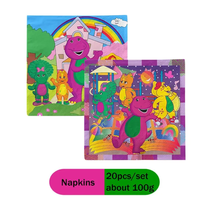 Cartoon%20Disney%20Barney%20-Themed%20Eco-Friendly%20Disposable%20Party%20Tableware%20Kit%20Balloon%20Paper%20Cup%20Plates%20Girls%20Birthday%20Party%20Supplies%20-%20Image%203