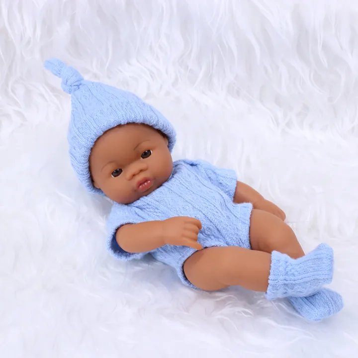 20cm%20Brown%20Skin%20Reborn%20Dolls%20Full%20Vinyl%20Mini%20Baby%20Doll%207.87inch%20Reborn%20Baby%20Doll%20Soft%20Touch%20Doll%20for%20Girls%20Bebe%20Doll%20Toys%20Gifts%20-%20Image%205