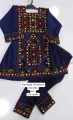 Girl Balochi ghagha 2 pcs suit beautiful balochi embroidery in multiple colors Frocks traditional Balochi. 