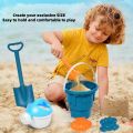 Baby sand-digging tools, beach buckets, shovels, beach toys, children's beach castle construction, outdoor toys, sand-playing to. 