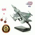 D Wise F16 Aircraft/Airplane Metal Model 12 Inches. 