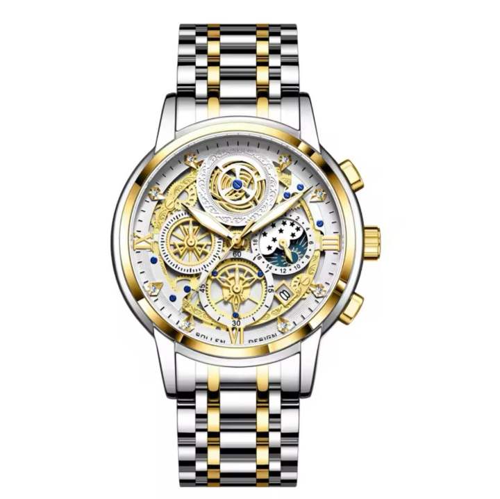 UTHAI%20Watch%20For%20Men%20Trendy%20High%20end%20Light%20Luxury%20Versatile%20Quartz%20Watches%20Waterproof%20Roman%20Hollow%20Male's%20Clock%20Watch%20V009%20-%20Image%207