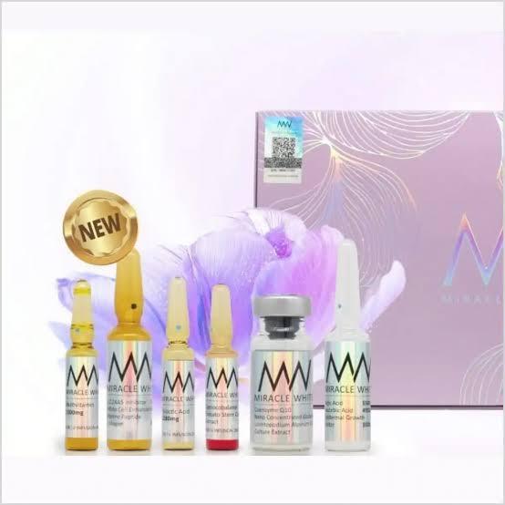 miracle white glutathione injection Miracle White Whitening Injection – 100% Original Skin Brightening Solution  | Glutathione-Based