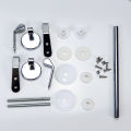 1PC Zinc Alloy Toilet Seat Hinge Bathroom Toilet Accessory Hinge Repair Replacement Kit Toilet Seats Parts. 