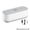 Ultrasonic Cleaning Machine USB Rechargeable High Frequency Vibration Wash Cleaner Jewelry Glasses Dentures Cleaner. 