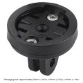 Adjustable Angle Handlebar Computer Holder Mountain Bike Mount Rack for Gopro Connecting Seat for Garmin Camera Fixing Base. 