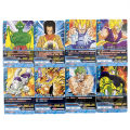 5 Packs Dragon Ball Z Cards Goku Vegeta Frieza Majin Buu Broli Piccolo Action Figures Paper Card Trading Collection  Toy. 