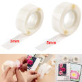 300pcs/Rolls Mini Double Sided Tape Glue Point Clear Ultra Thin Stickers Adhesive Dots 3mm/5mm Permanent Sticky DIY Craft Dots.