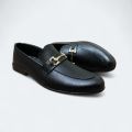 New Premium Quality Black Buckle Formal Shoes For Mens Fashion. 