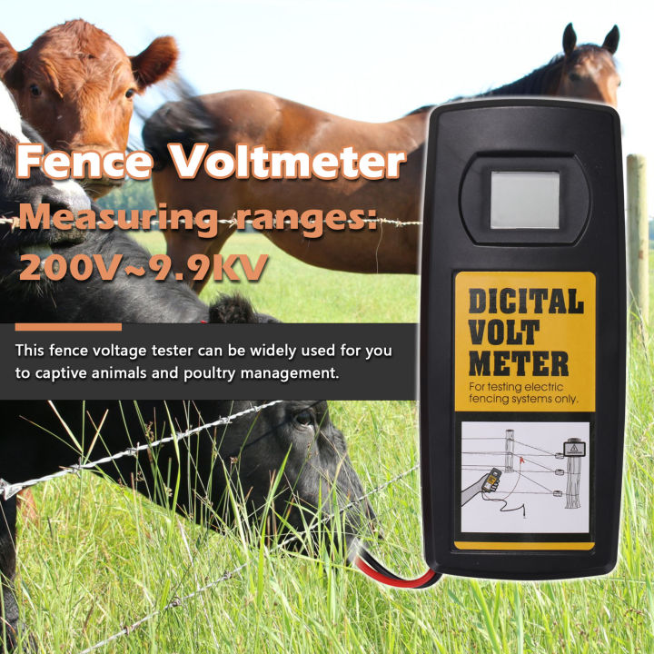 9.9KV%20Digital%20Fence%20Tester%20Home%20Garden%20Horse%20Livestock%20Electric%20Fence%20Voltmeter%20LCD%20Display%20with%20Backlight%20-%20Image%204
