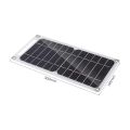 35W 5W Solar Panel With USB Waterproof Outdoor Hiking And Camping Portable Battery Mobile Phone Charging Bank Charging Panel 5V. 