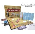 Monopoly laminated board game set for kids 20 inches. 