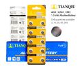 LR41 10 pcs Micro Alkaline Battery Coin/Button Cell Single Use for Model Same Size AG3 / LR41 / 192 / 392A / SR41 / LR736..