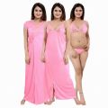 4 Part Best Quality Indian Night Dress for Women - Comfortable and Sexy Nighty.