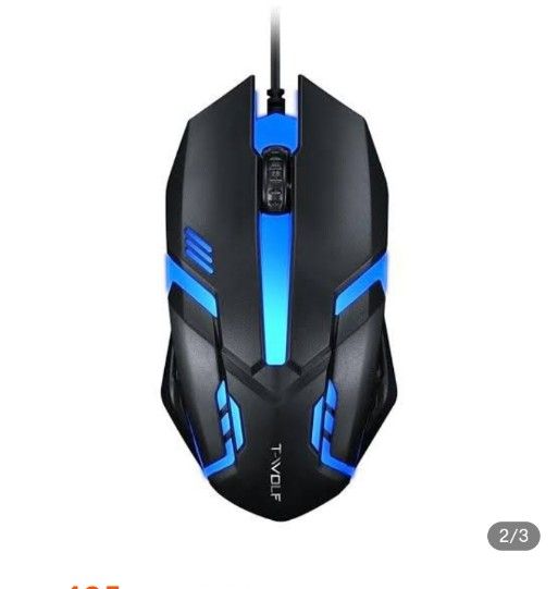 RGB gaming mouse 7 colours best quality plug and play