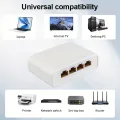 Magecam RJ45 Network Switch Hub 1 In 4 Out Converter 1000Mbps Gigabit Ethernet Switch Hub Wire Divider PC LAN Extend Adapter. 