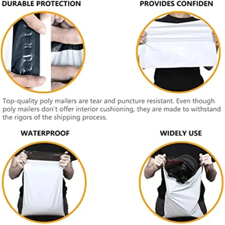 INPLUSTOP%2050pcs/Lots%20White%20Courier%20Bag%20Express%20Envelope%20Storage%20Bags%20Mail%20Bag%20Mailing%20Bags%20Self%20Seal%20Plastic%20Packaging%20Pouch%20-%20Image%204