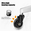 AD 5PCS Universal Mute Caster 50KG Wheel 10mm 11mm Replacement Office Chair Swivel Rollers 360 Degree Wheels Furniture Hardware. 