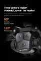 M4 Pro Drone 8K Aerial Professinal With Wide Angle Triple HD Camera Foldable RC Helicopter WIFI FPV Height Hold Toys. 