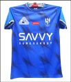 Al Hilal 2024 Home Jersey – Blue Edition | Savvy Games Group Design. 
