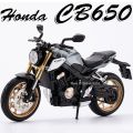 1:12 Honda CB650 CBR1000 Model Motorcycle Toys Metal Diecast Sound Light Shock Absorption Front Wheel Steering Mini Motorbikes.