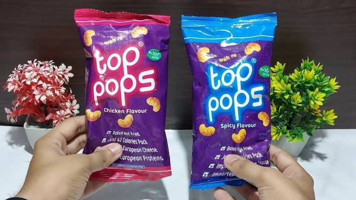 Toppops mix large pack of 7(packet of 30 rupees)chicken and spicy ...