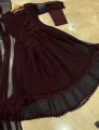 Stylish Collection Stitched Party Wear Maxi 3pc Dress For Women and Young Girls - Dress For Girls - Dress For Women - Stitched Suit for Girls - Stitched Suit For Women. 